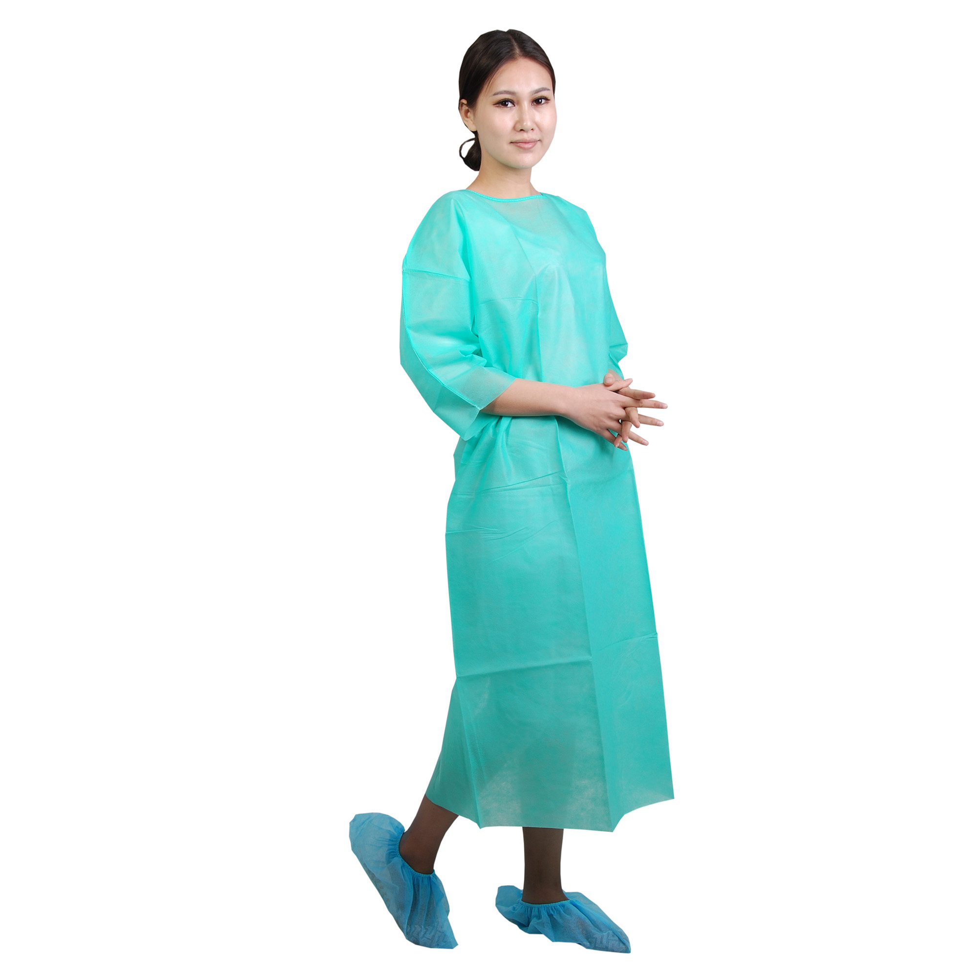 EN13475-2 test report SMMS isolation gown with knitted cuff 