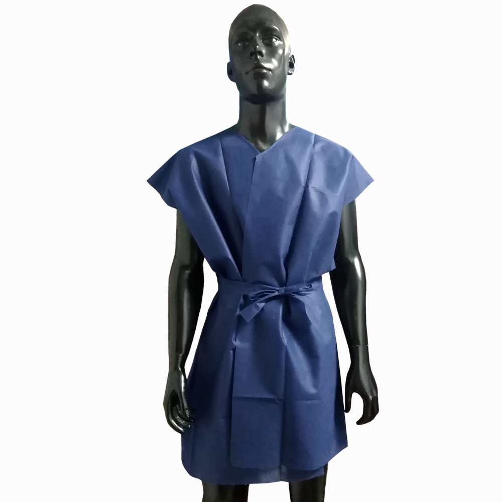 Adults Patient Gown with Short Sleeves 