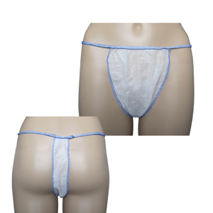 Unisex Disposable Non Woven T Thongs Tanga Underwear for Spa