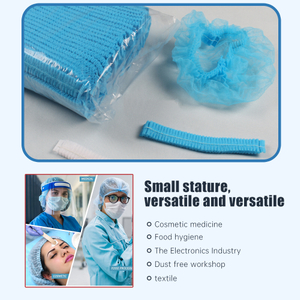 Disposable Nonwoven Nurse Cap Mob Cap Clip Cap Hair Net