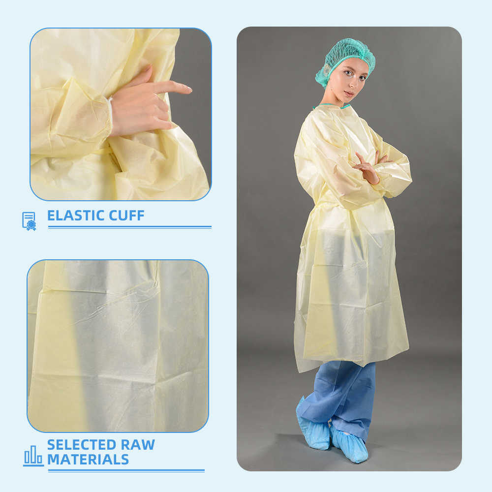Anti Sticking Medical SMS Protective Clothes