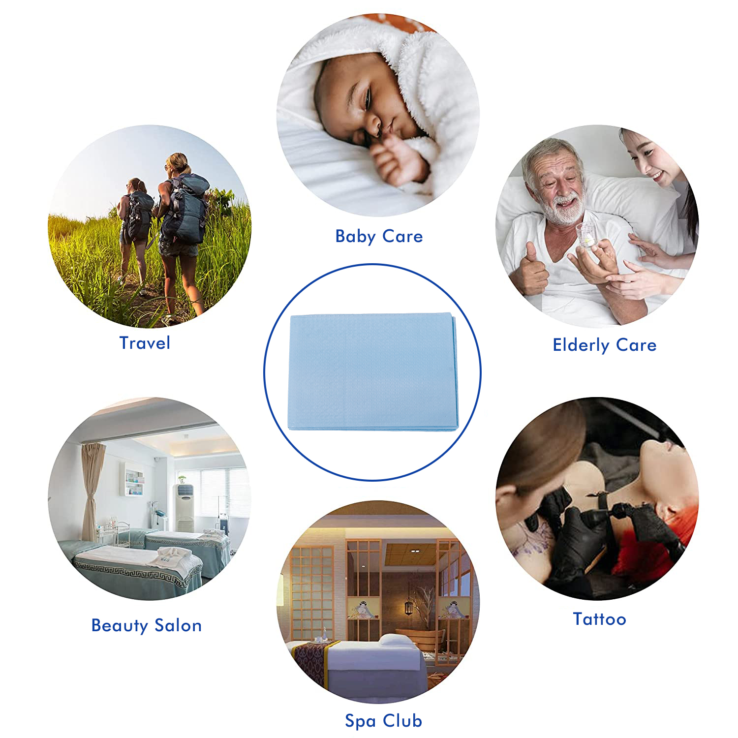 Disposable Paper Bed Sheets from China manufacturer Topmed