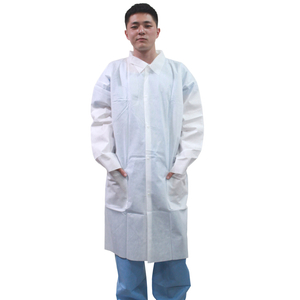 Uniform Product Type lab coat waterproof disposable lab coat 