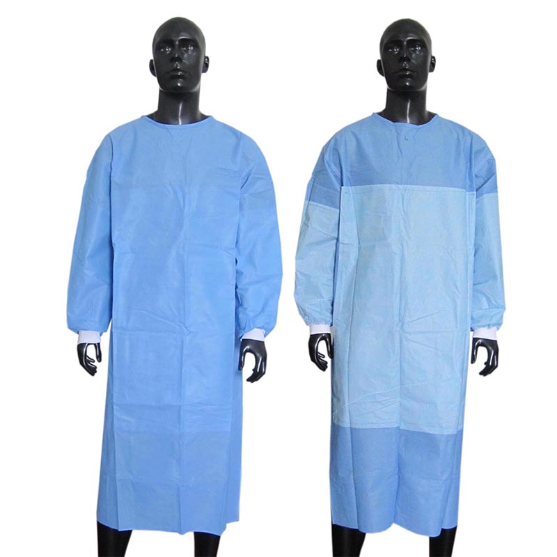 AAMI LEVEL 3 Disposable SMMS reinforced surgical gowns