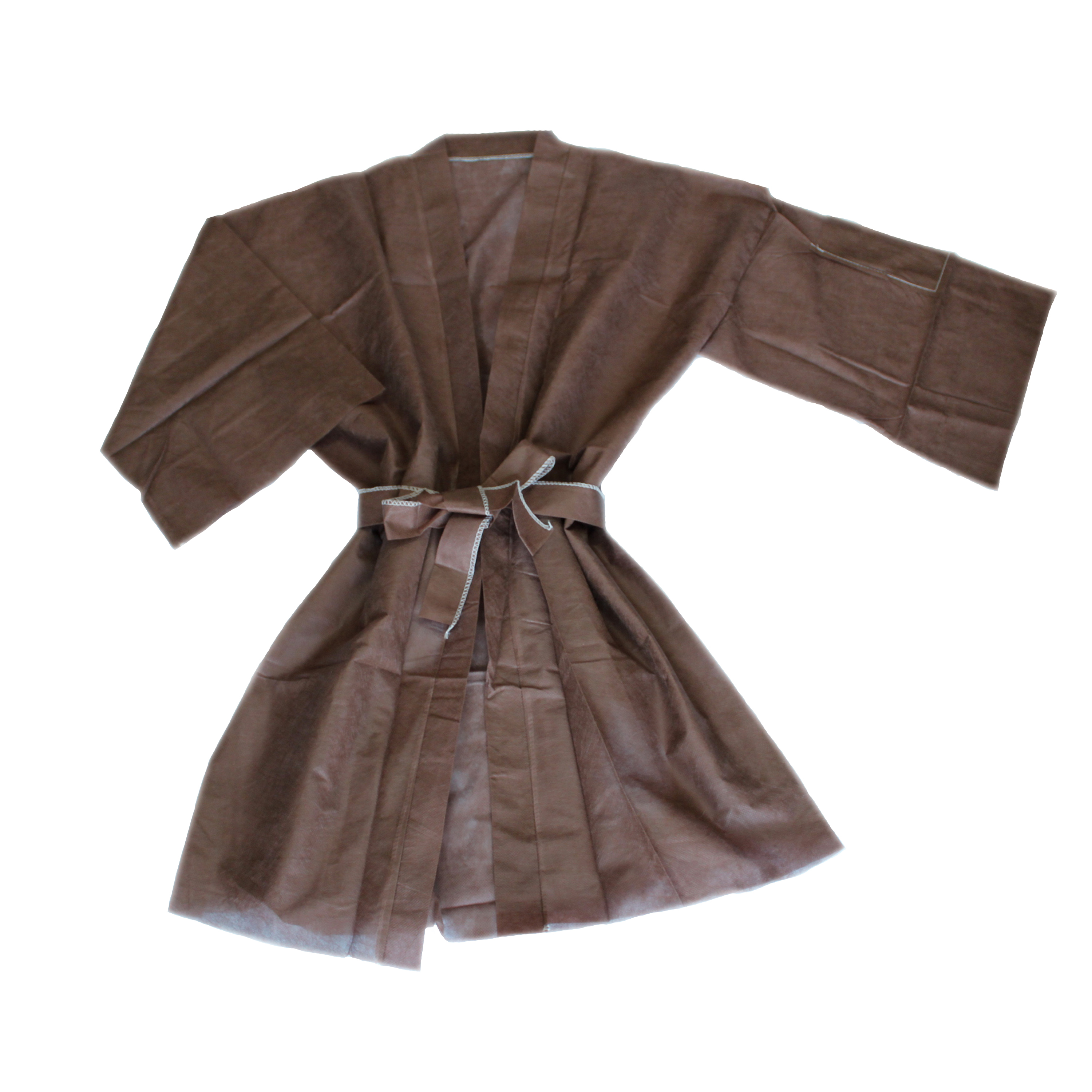 Disposable Nonwoven colorful Sauna Kimono