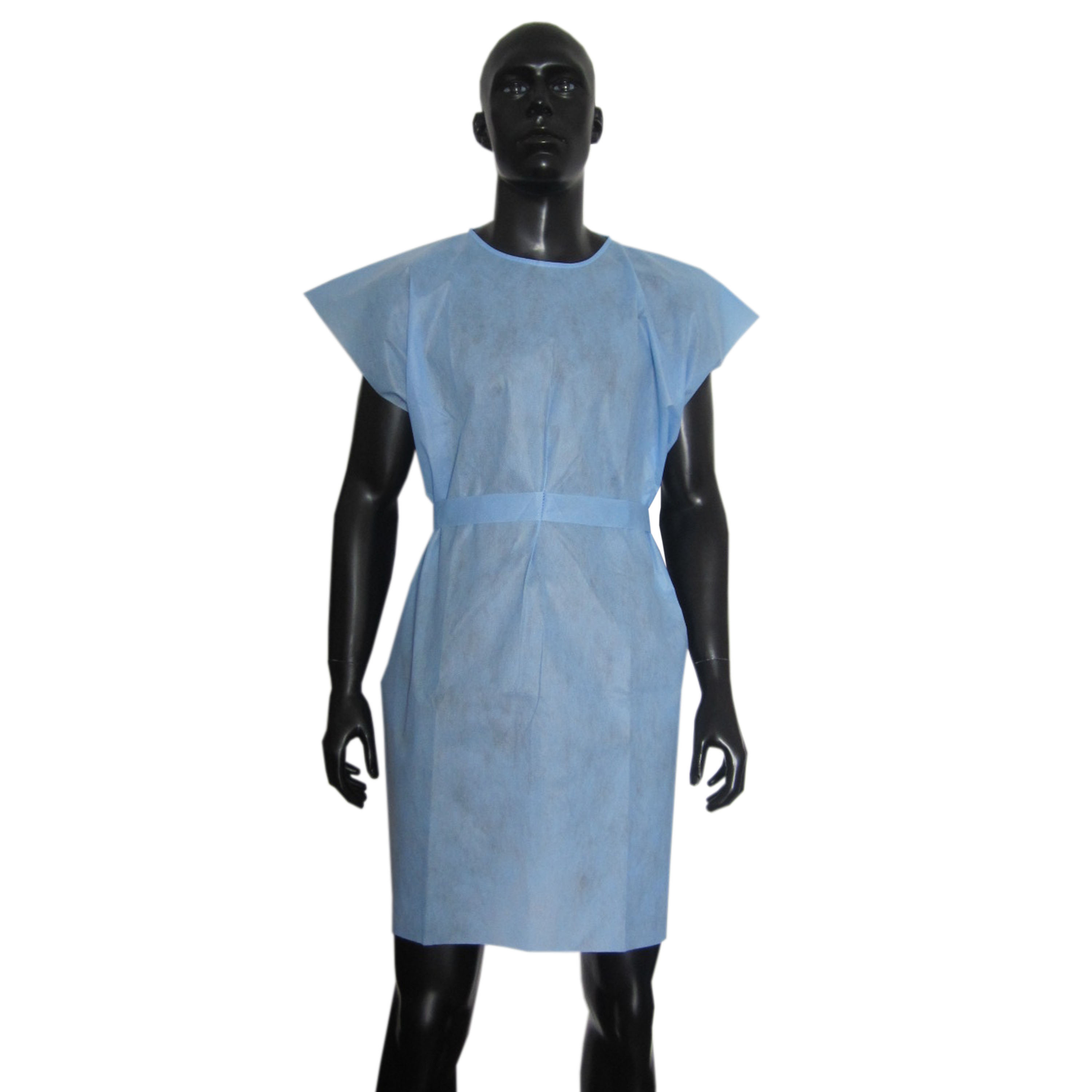 Adults Patient Gown with Short Sleeves 