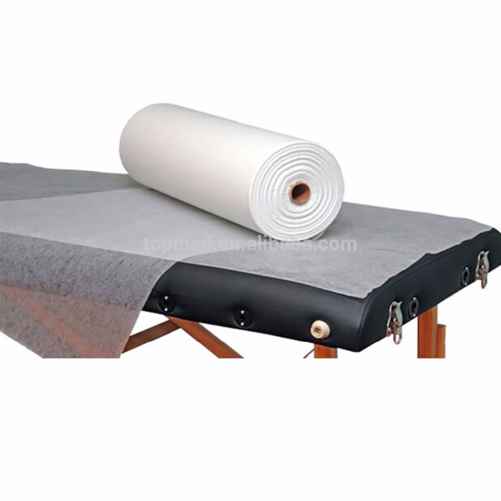 Breathable Non Woven Examination Table Roll clinic use disposable table